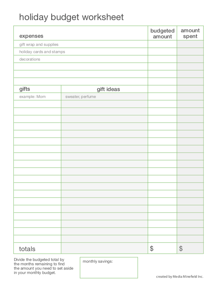 Holiday-Budget-Worksheet - OLV Investment Group